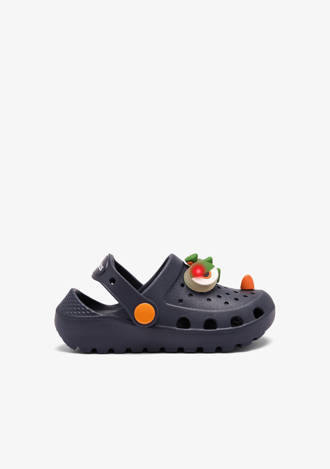 Navy Dino Light Clog