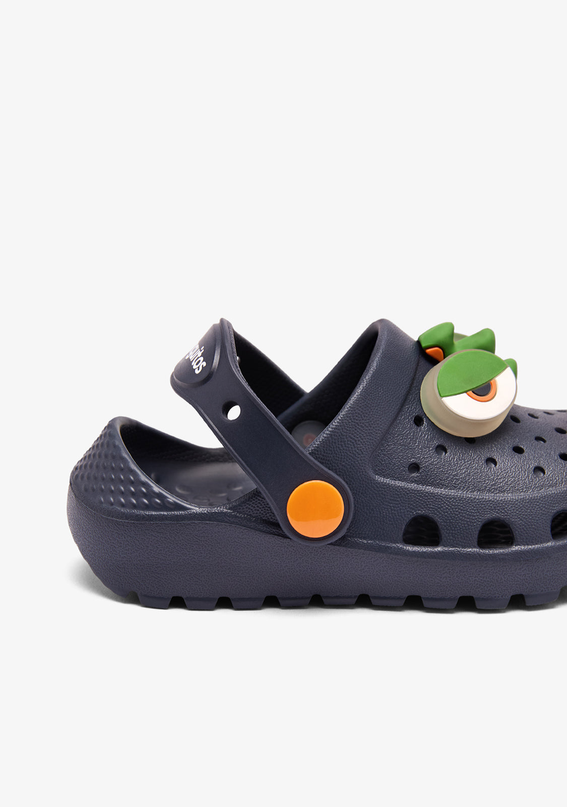 Navy Dino Light Clog