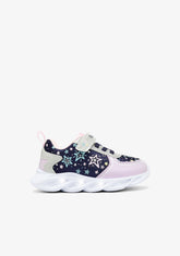 Sneakers Light Print Stars Navy