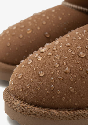 Australische Stiefel Wasserabweisendes Fell Tan