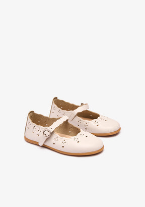 Sabrinas laváveis bege com flores