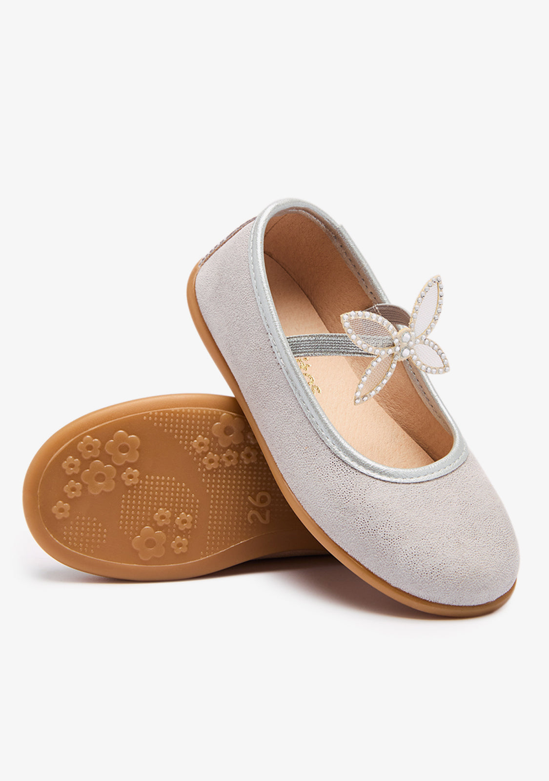 Silver Cristal Butterfly Ballerina