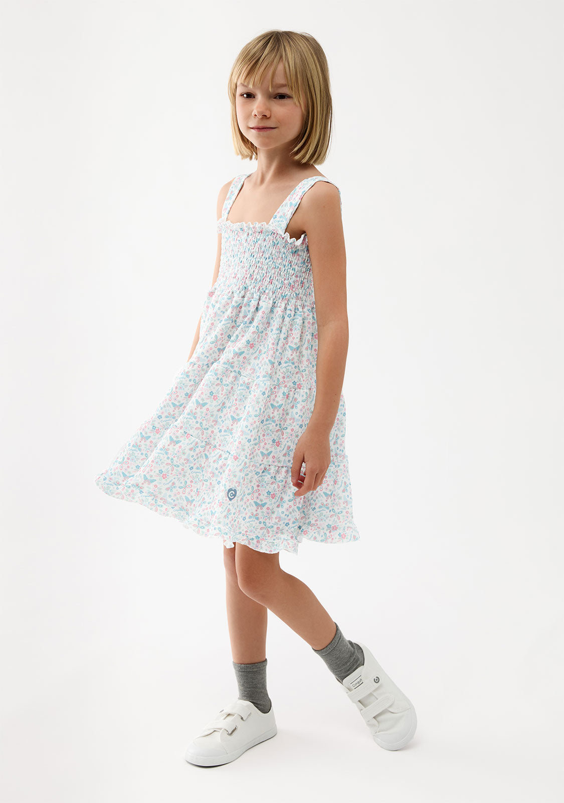 Multi Butterflies Dress
