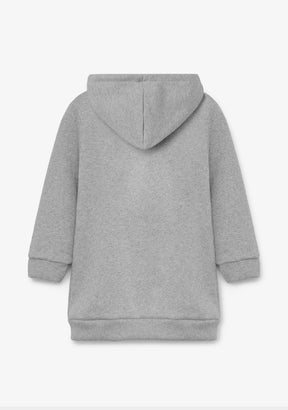 Grey Conguitos Hooded Sweatshirt Dress