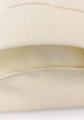 Beige Conguitos Wings Hooded Sweatshirt Dress