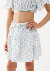 White Butterflies Skirt