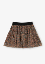 Jupe Tulle Léopard