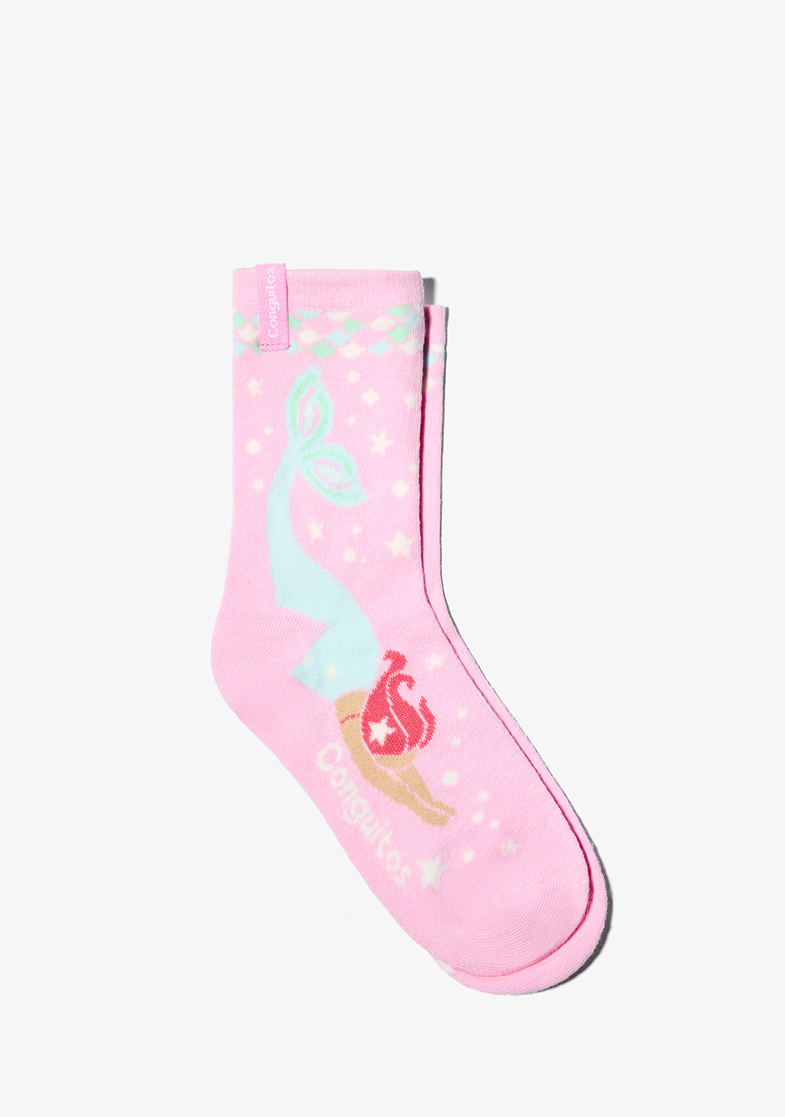 Socken Mermaid Pink