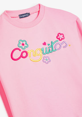 Pink Logo Sweatshirt