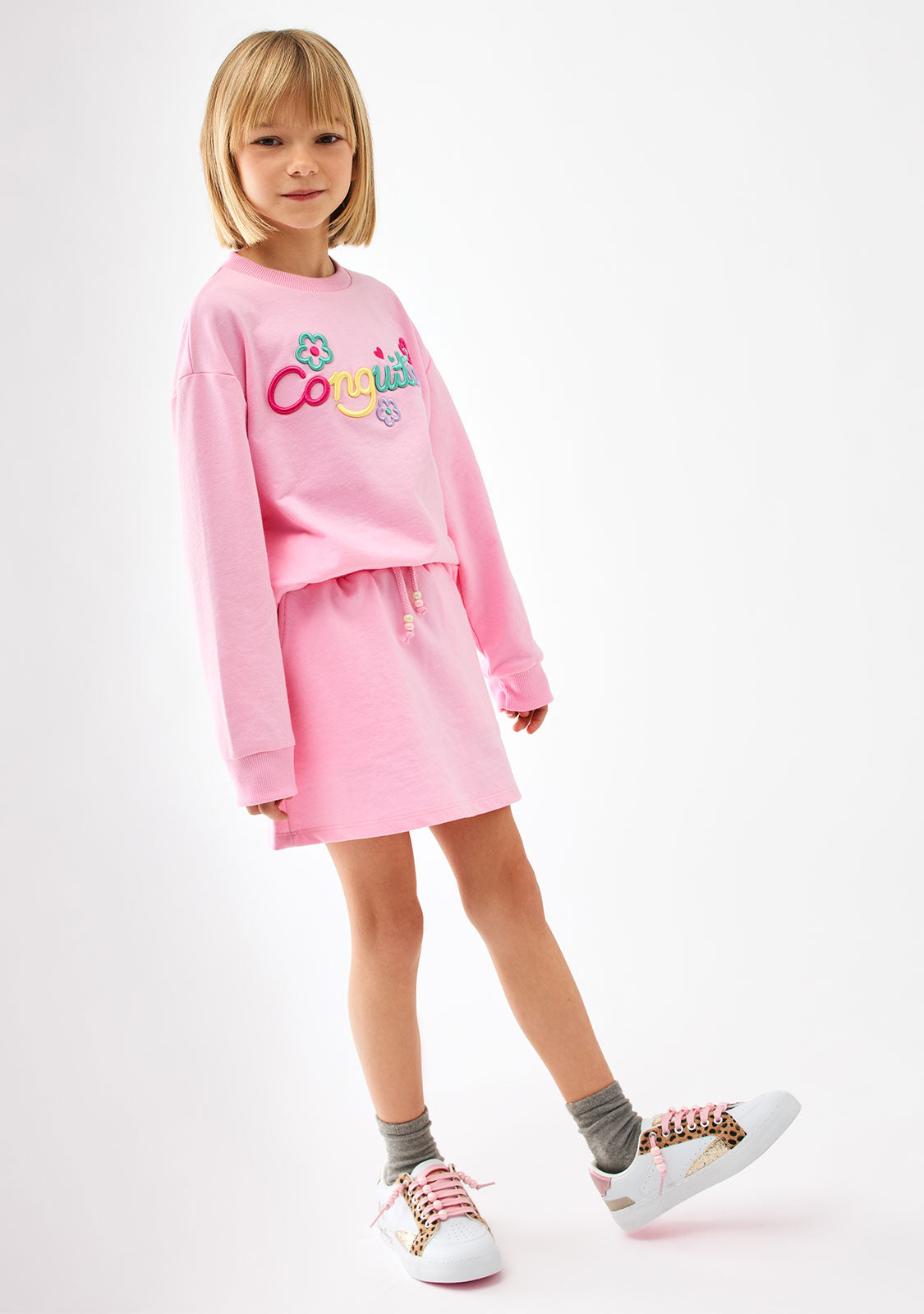 Pink Logo Sweatshirt