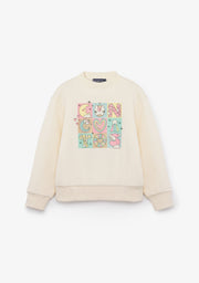 Sweat Fantaisie Beige