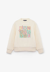 Sweatshirt Fantasy Beige