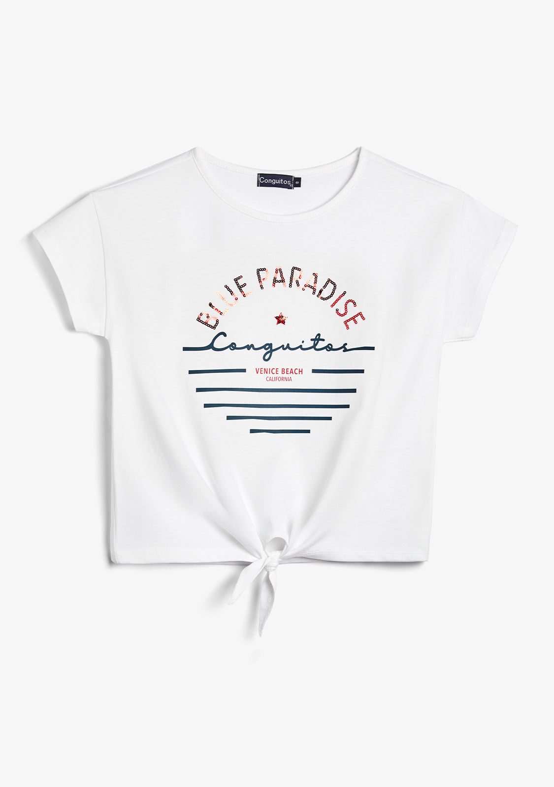 T-shirt Blanc Paradise