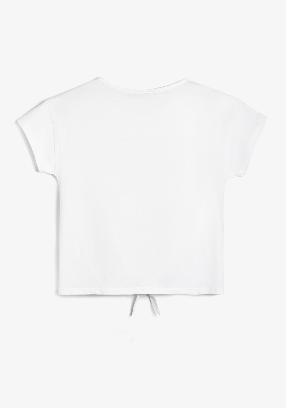 White Color Brand T-Shirt