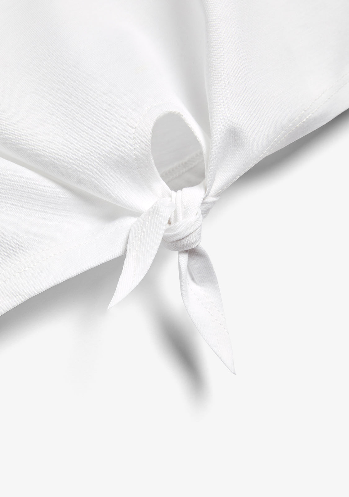 White Color Brand T-Shirt