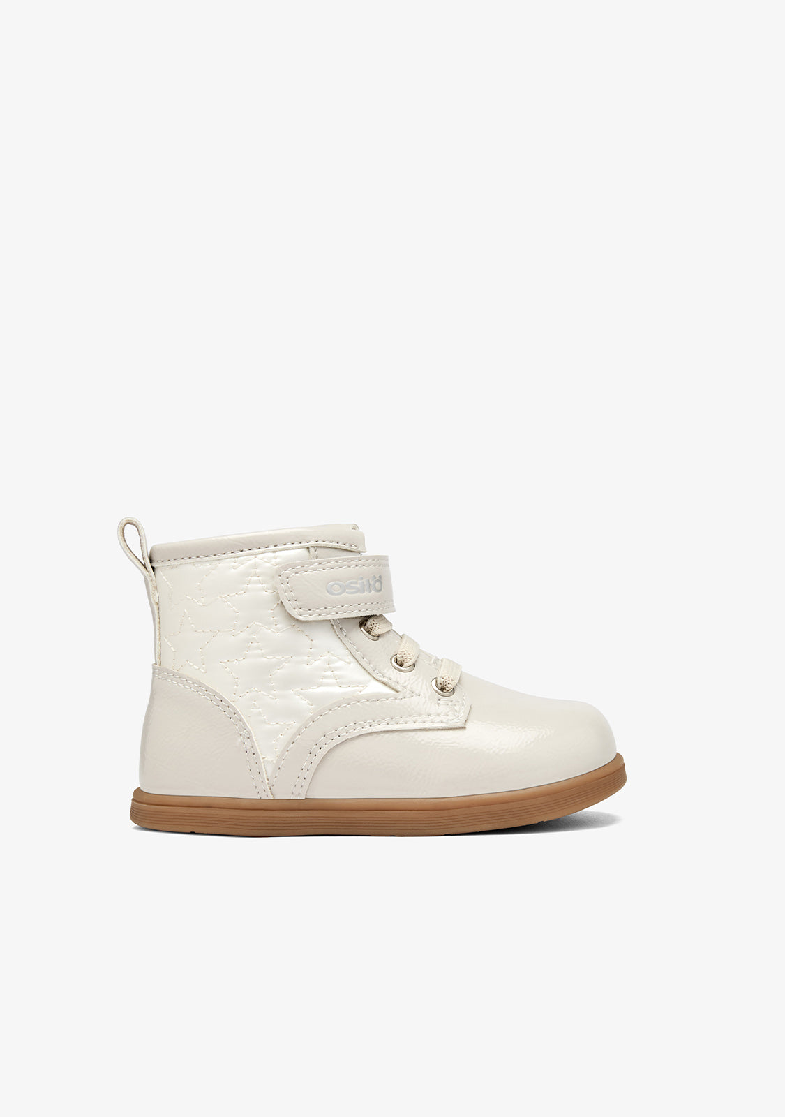 Botas barefoot bege acolchoadas com estrelas