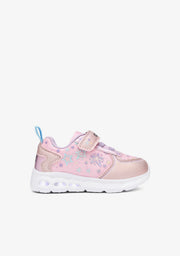 Pink Light-Up Star Sneakers