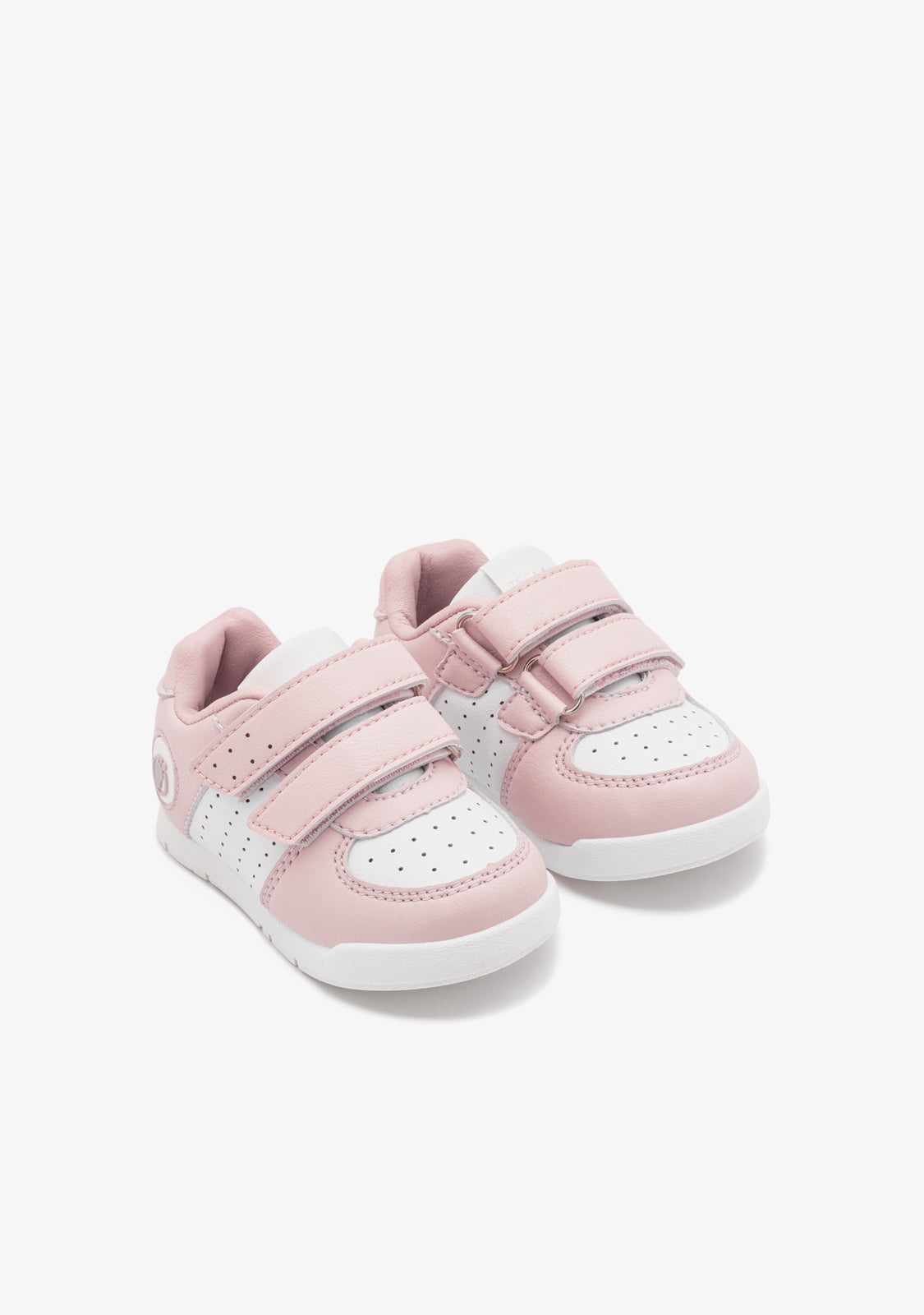 Pink Logo Respectful Low Sneakers