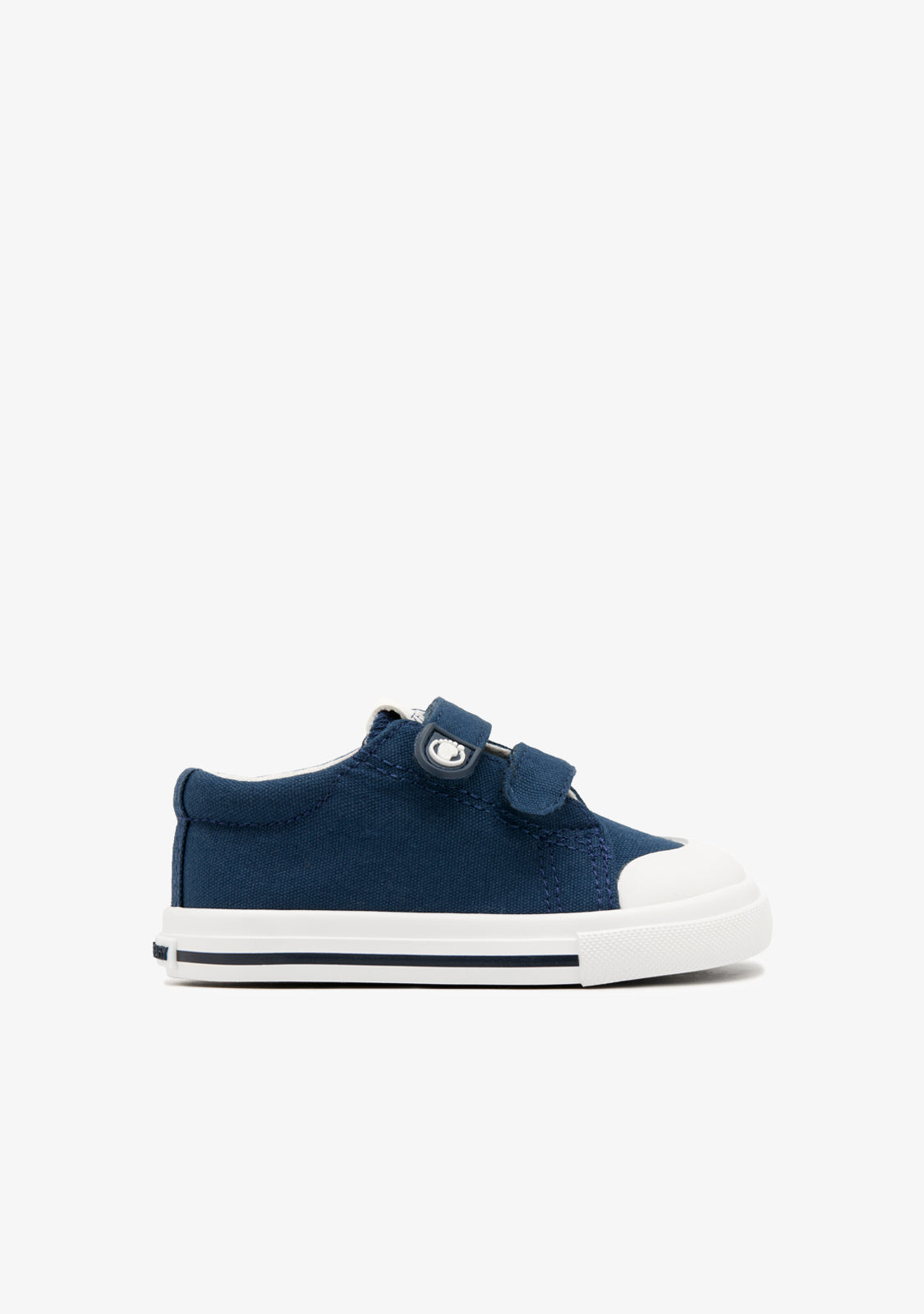 Navy Basic Canvas Respectful Sneakers