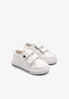 Zapatillas Respetuosas Básicas Lona Blanca 