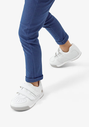White Barefoot Sport Sneakers