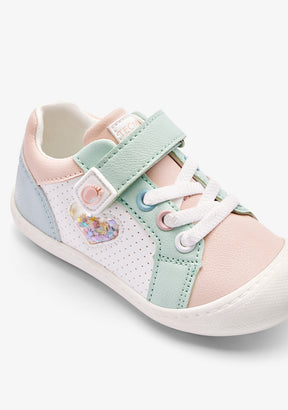 Multi Heart Respectful Sneakers