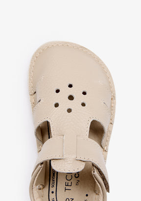 Sandali chiusi beige Barefoot per neonati