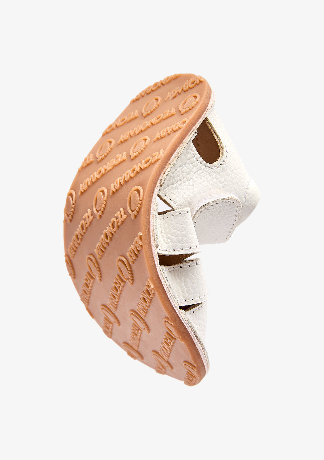 Sandali barefoot chiusi bianchi per neonato