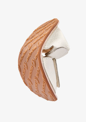 Sandali barefoot bianchi con cuori per neonato