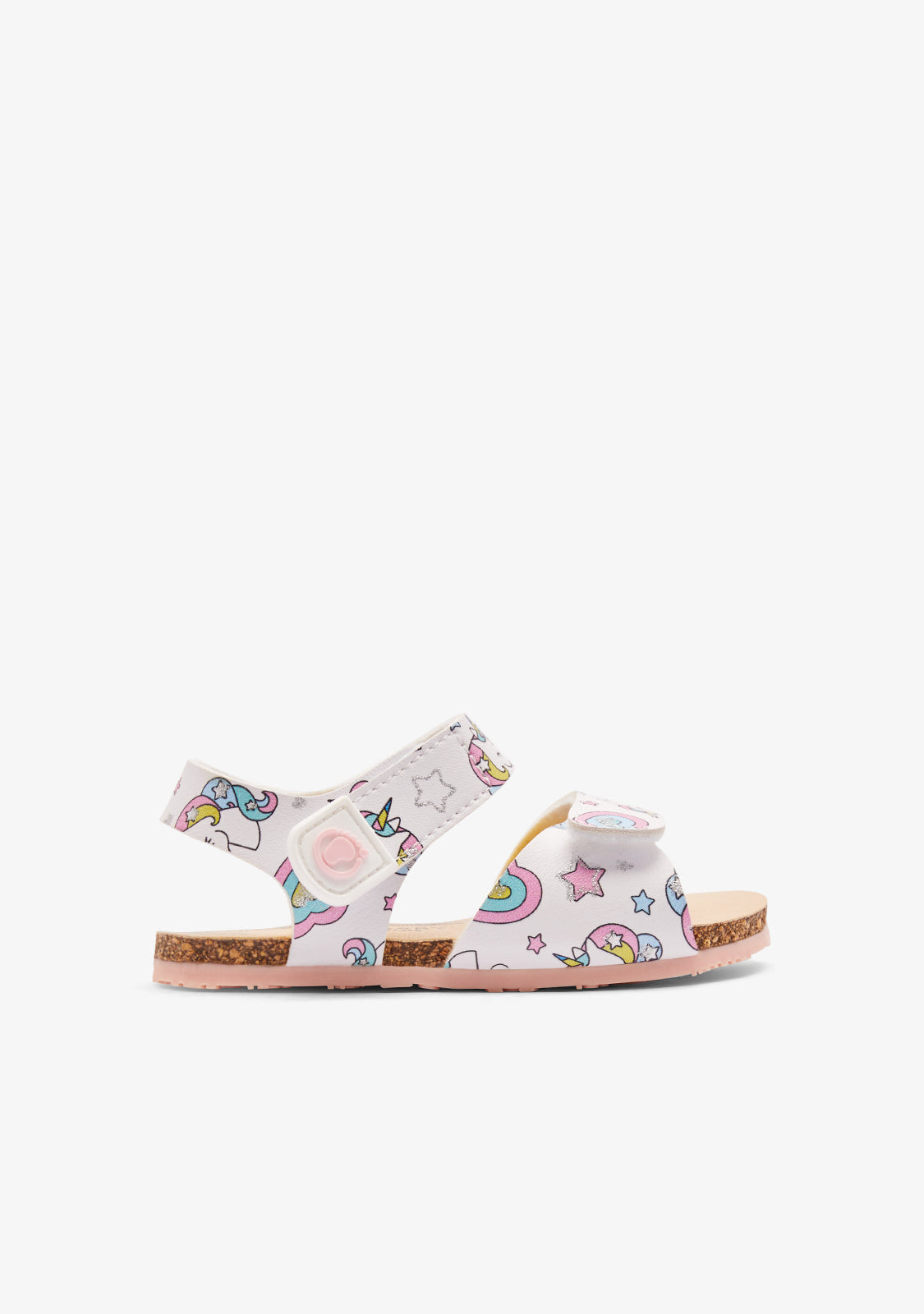 Unicorn Strips Respectful Sandals