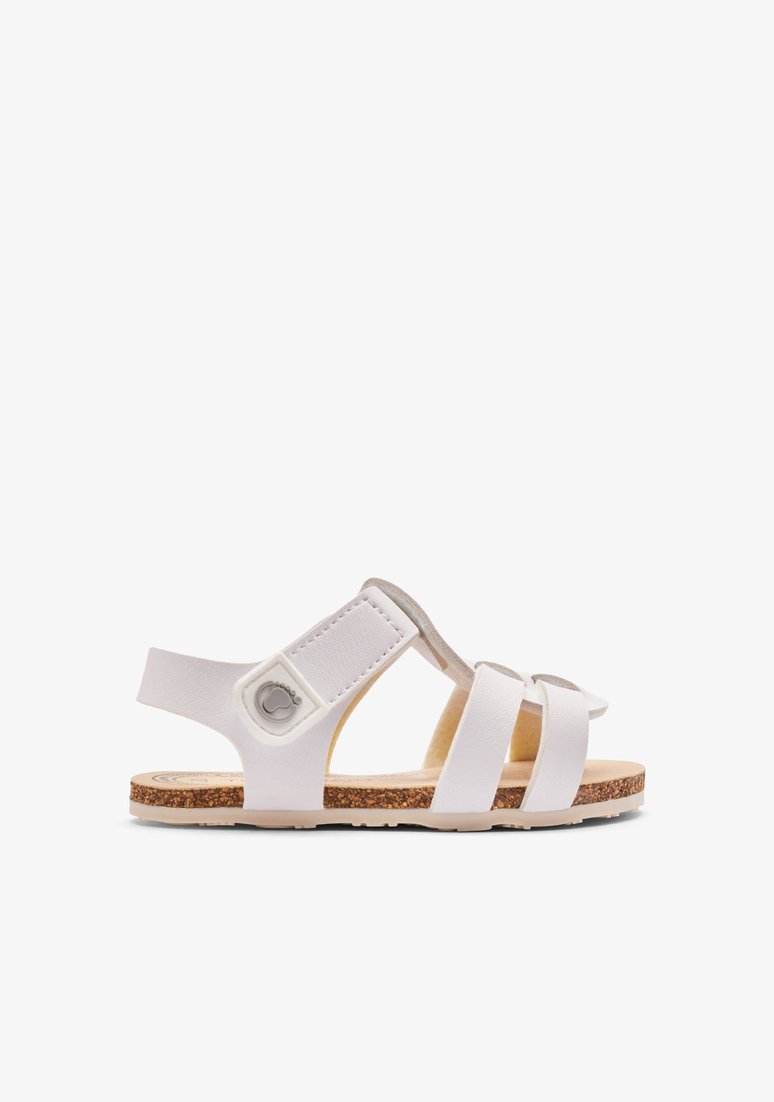 White Champion Respectful Sandals