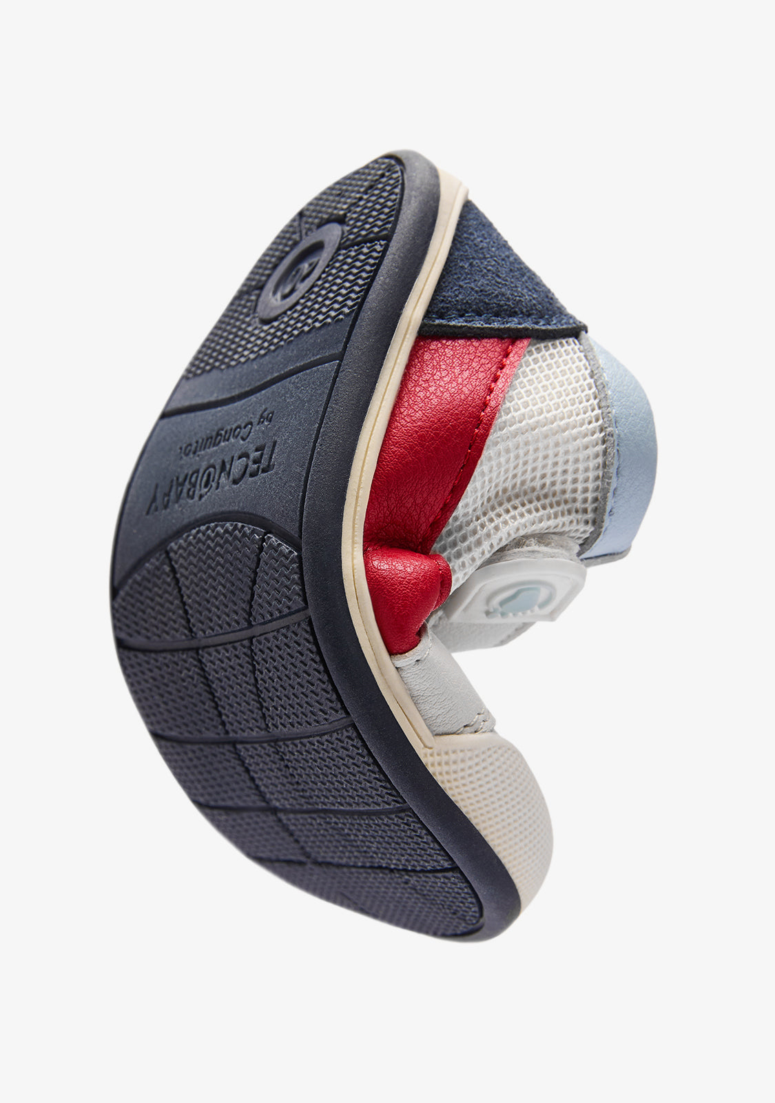 Navy Mesh Respectful Casual Sneakers