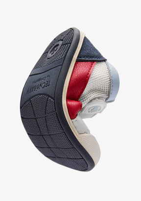 Navy Mesh Respectful Casual Sneakers