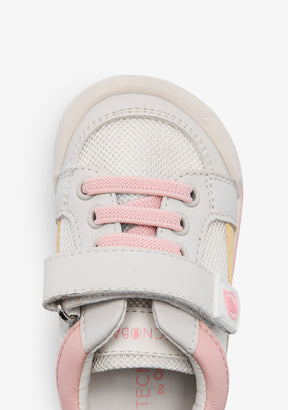 Pink Mesh Respecful Casual Sneakers
