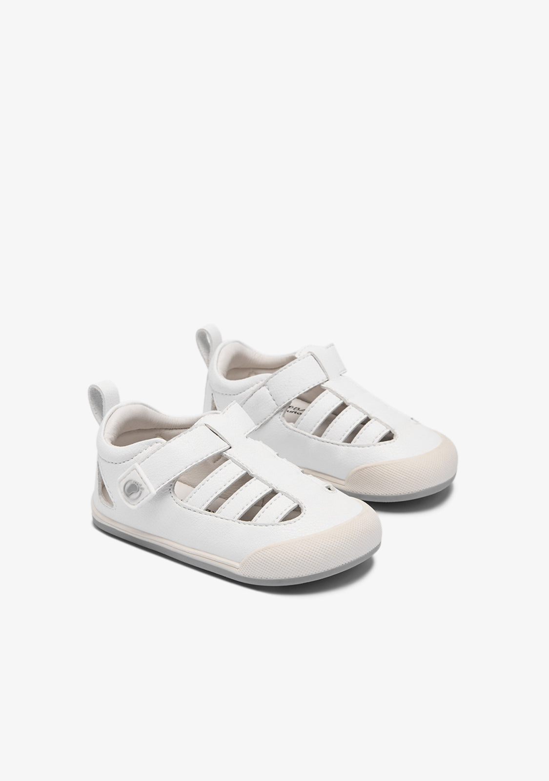 Sandalias Blancas Barefoot de Bebé