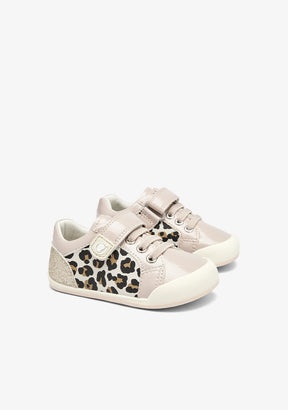 Barefoot Sneakers Taupe Leopard