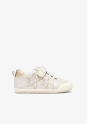 Sapatilhas Barefoot Bege com Estrelas