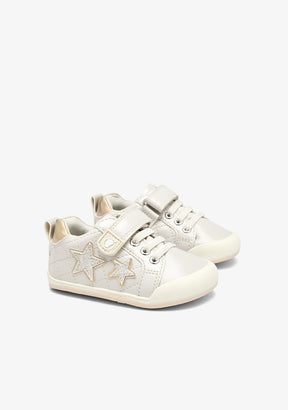 Sneakers Barefoot Beige con Stelle
