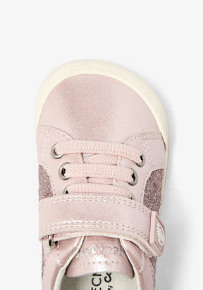 Sneakers Barefoot Rosa Glitter