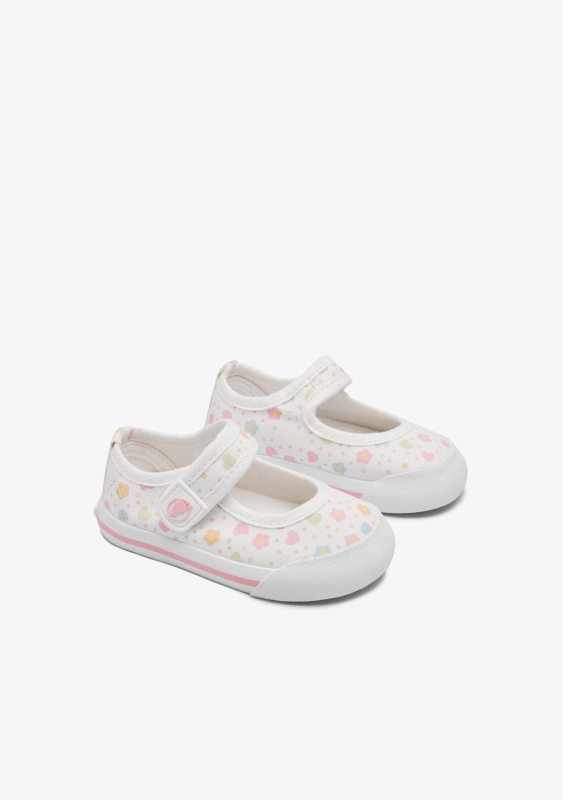 Merceditas Barefoot Lona Flores