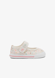 Mary Janes Barefoot en toile forestière