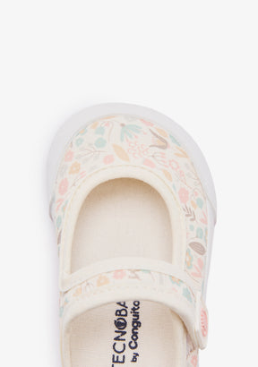 Forest Canvas Barefoot Mary Janes