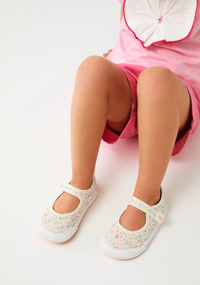 Forest Canvas Barefoot Mary Janes