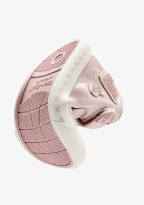 Barefoot High-Top Sneakers Beige Pink