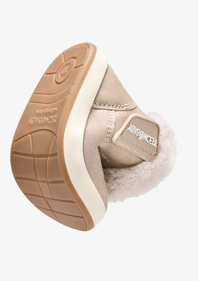 Botas barefoot bege com pelo