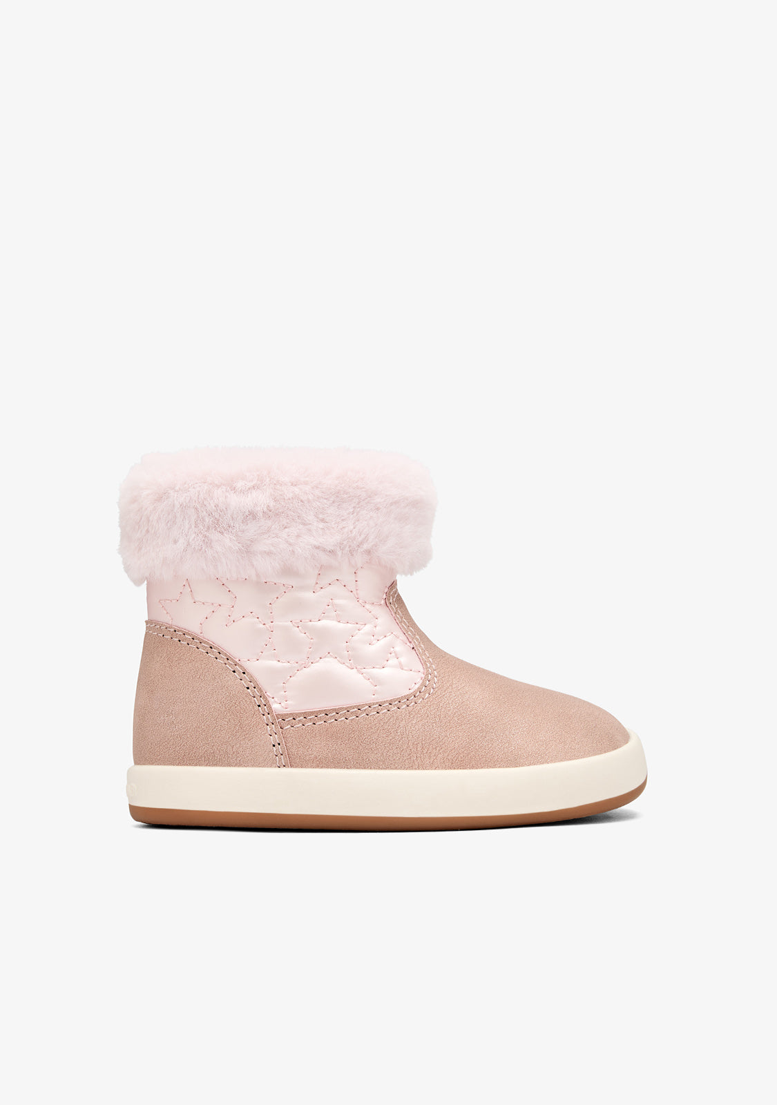 Botas barefoot cor-de-rosa com pelo