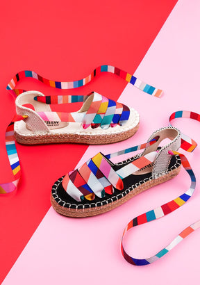 B&W JUNIOR Shoes B&W Girl's Multicolour Espadrilles