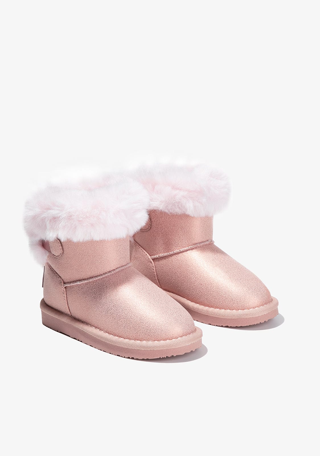 B&W JUNIOR Shoes Girl's Pink Strass Australian Boots B&W
