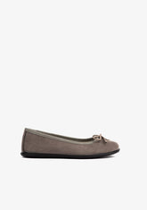 B&W JUNIOR Shoes Girl's Taupe Ballerinas