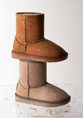 B&W JUNIOR Shoes Tan Basic Australian Boots Water Repellent B&W
